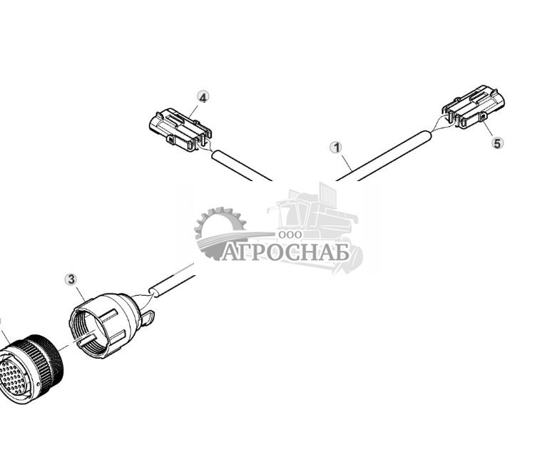 Seed Blockage Controller Harness, Wing (775101 - ) - ST904041 74.jpg